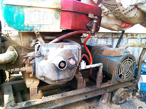 华州单杠柴油机发电机出租