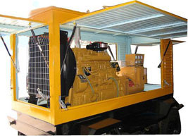 华州移动电站(移动柴油发电机组) 华州移动电站(移动柴油发电机组)